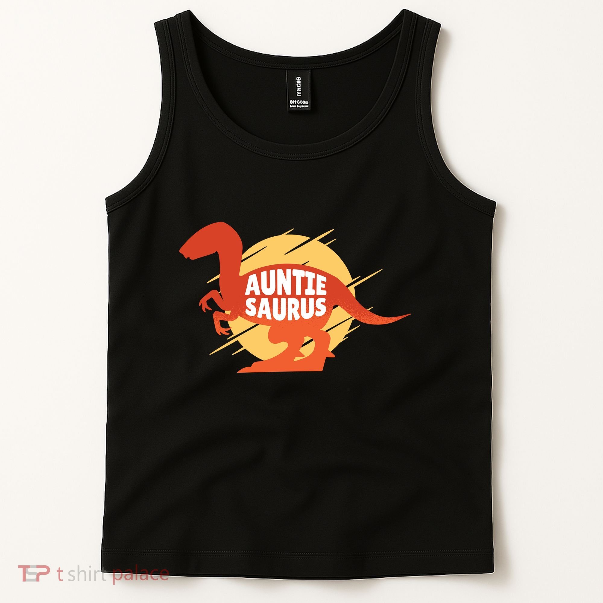 Auntie Saurus Tank Top