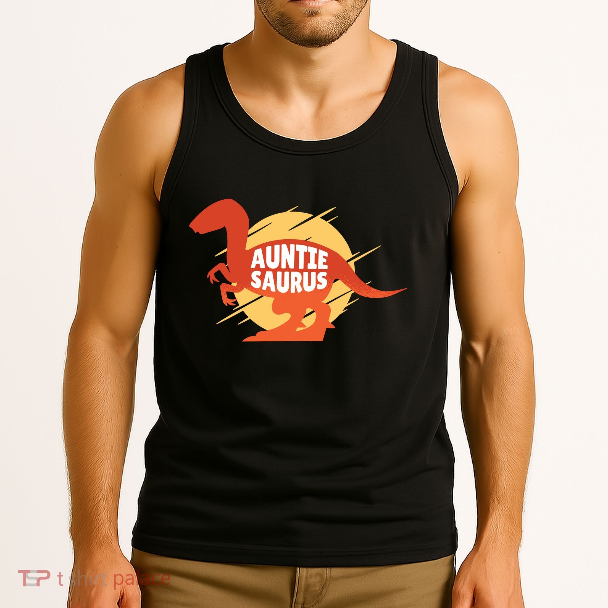 Auntie Saurus Tank Top