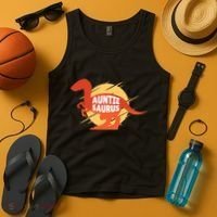 Auntie Saurus Tank Top thumb 4