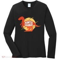 Auntie Saurus Women's Long Sleeve Shirt thumb 0