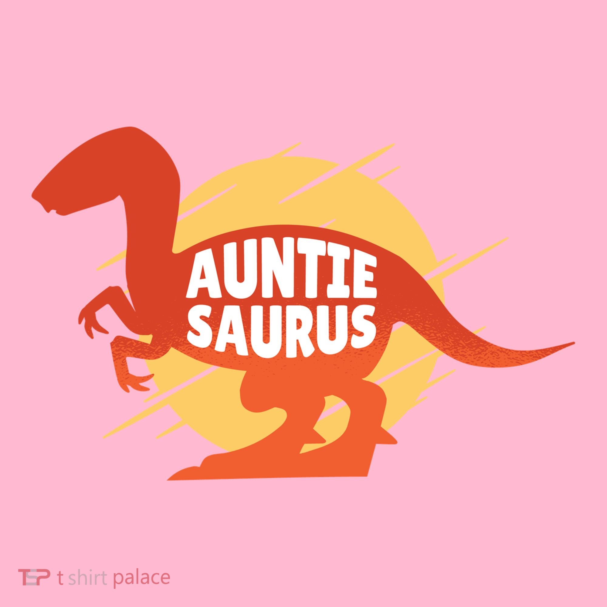 Auntie Saurus Button