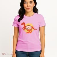 Auntie Saurus Women's T-Shirt thumb 4