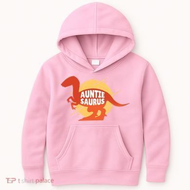 Auntie Saurus Kids Hoodie