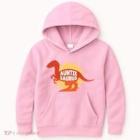 Auntie Saurus Kids Hoodie thumb 0