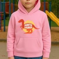 Auntie Saurus Kids Hoodie thumb 2