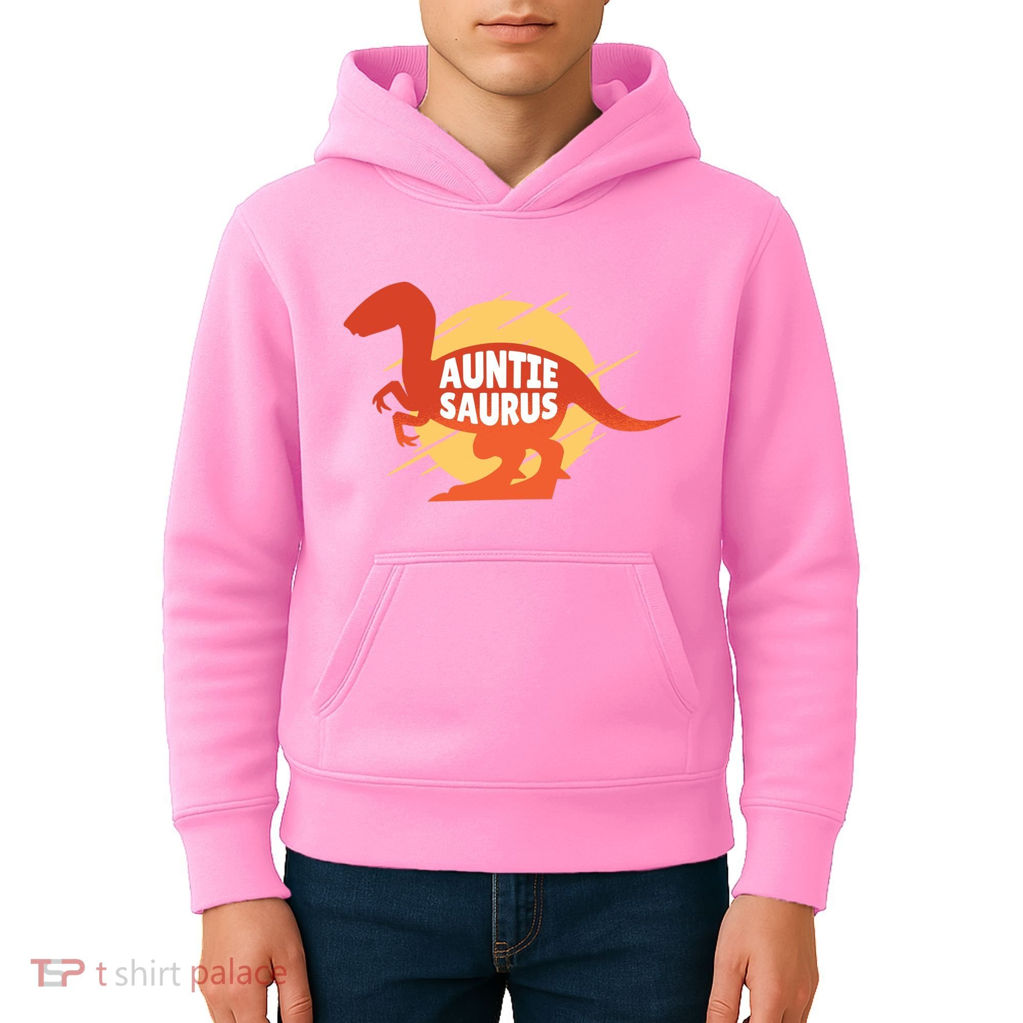 Auntie Saurus Kids Hoodie