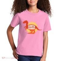 Auntie Saurus Kids T-Shirt thumb 2
