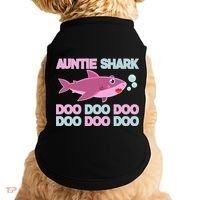 Auntie Shark Doo Doo Doo Doggie Tank thumb 0