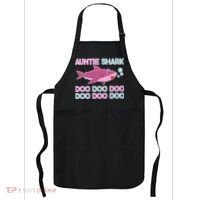 Auntie Shark Doo Doo Doo Apron thumb 0