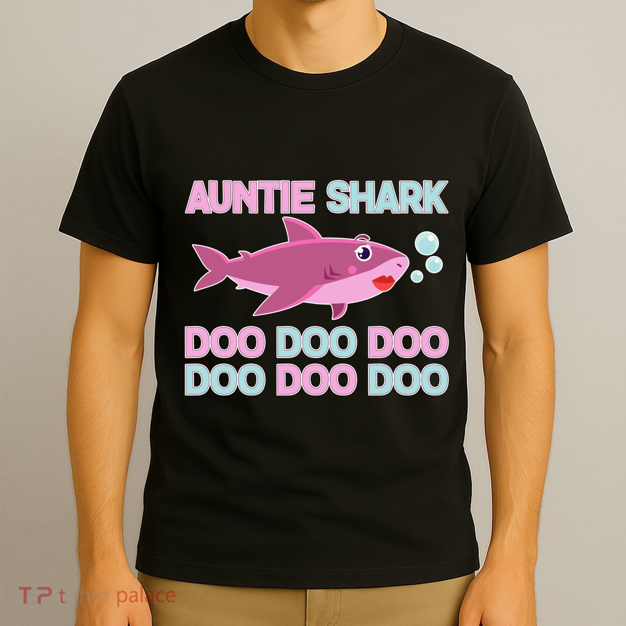 Auntie Shark Doo Doo Doo T-Shirt