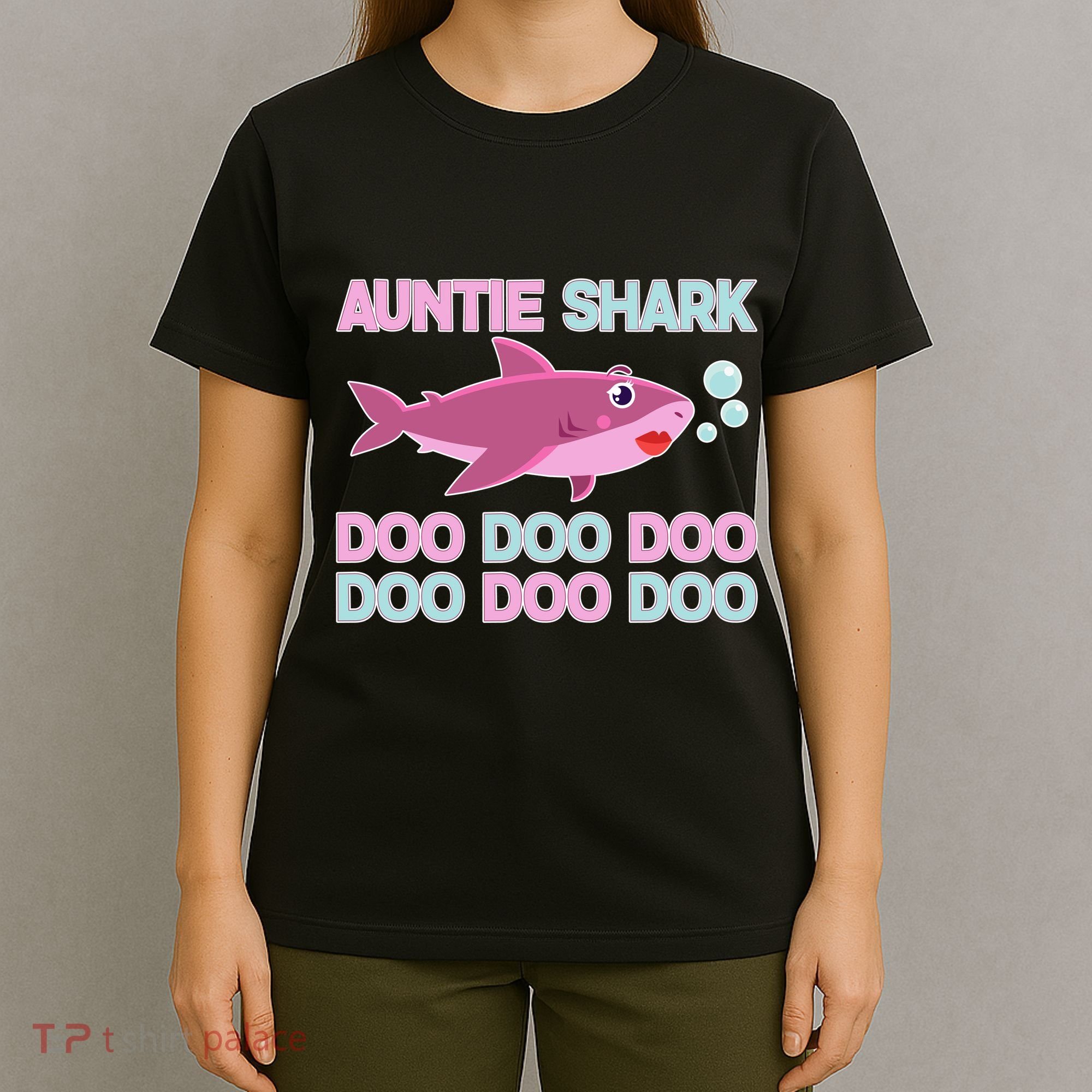 Auntie Shark Doo Doo Doo T-Shirt
