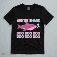 Auntie Shark Doo Doo Doo T-Shirt thumb 5