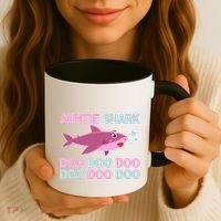 Auntie Shark Doo Doo Doo Coffee Mug thumb 3