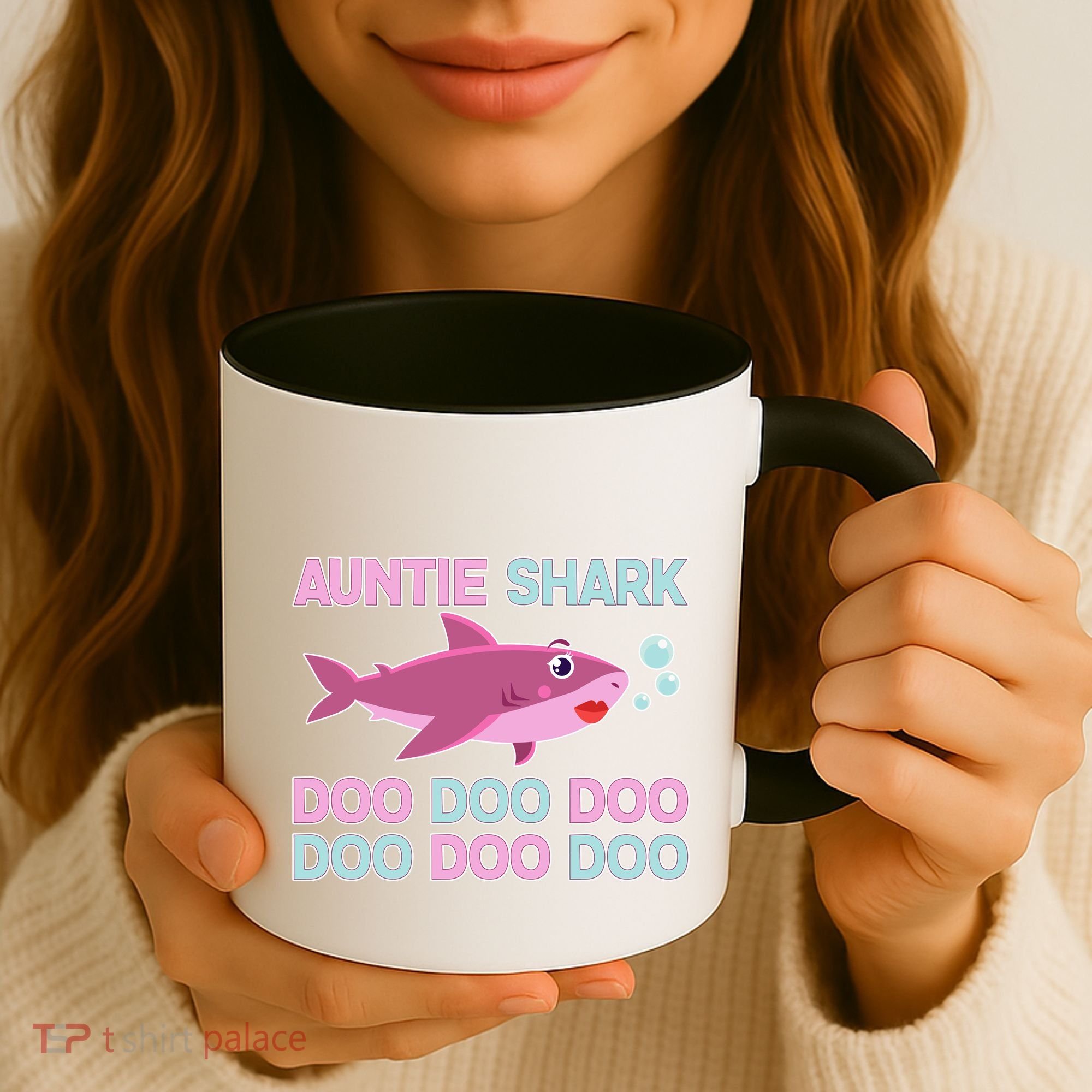 Auntie Shark Doo Doo Doo Coffee Mug