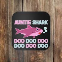 Auntie Shark Doo Doo Doo Coaster thumb 0