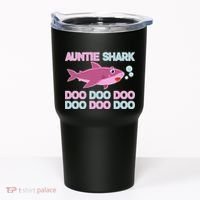 Auntie Shark Doo Doo Doo Tumbler thumb 0