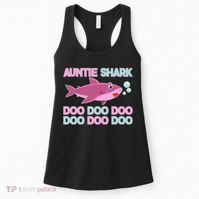 Auntie Shark Doo Doo Doo Women's Tank Top