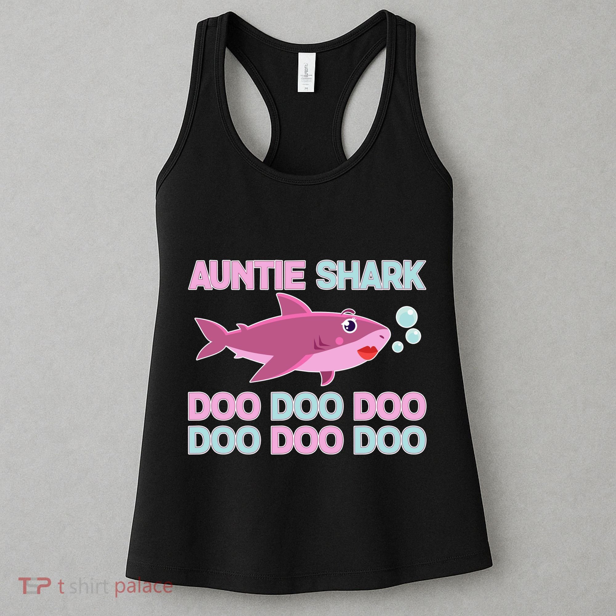 Auntie Shark Doo Doo Doo Women's Tank Top