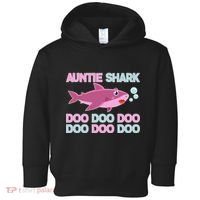 Auntie Shark Doo Doo Doo Toddler Hoodie thumb 0