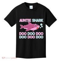 Auntie Shark Doo Doo Doo Kids T-Shirt thumb 0