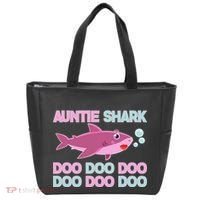 Auntie Shark Doo Doo Doo Tote Bag thumb 0