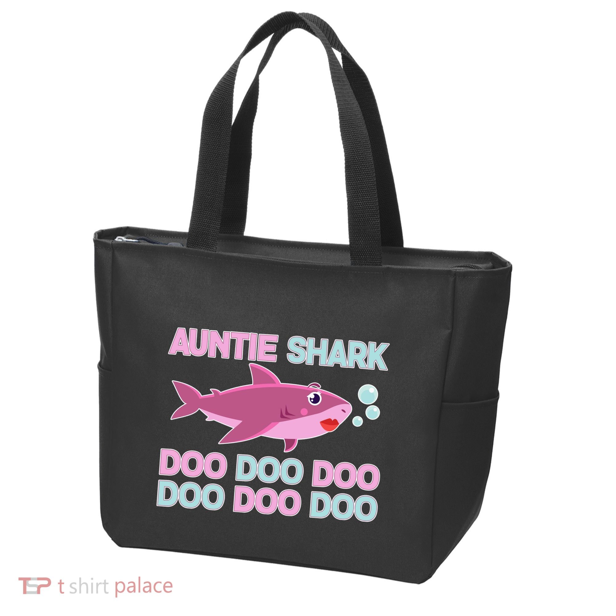 Auntie Shark Doo Doo Doo Tote Bag