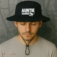 Auntiesaurus Auntie Saurus Rex Bucket Hat thumb 2
