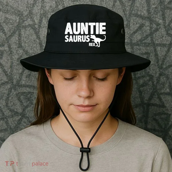 Auntiesaurus Auntie Saurus Rex Bucket Hat