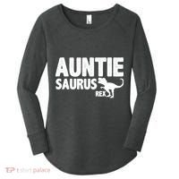 Auntiesaurus Auntie Saurus Rex Women's Perfect Tri Tunic Long Sleeve Shirt thumb 0