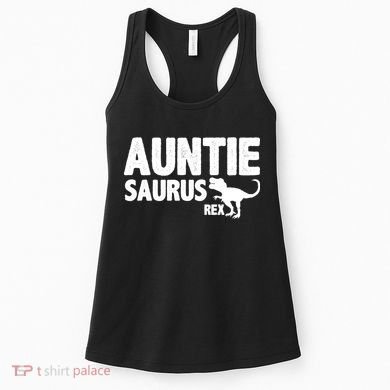 Auntiesaurus Auntie Saurus Rex Women's Tank Top