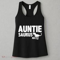 Auntiesaurus Auntie Saurus Rex Women's Tank Top thumb 3