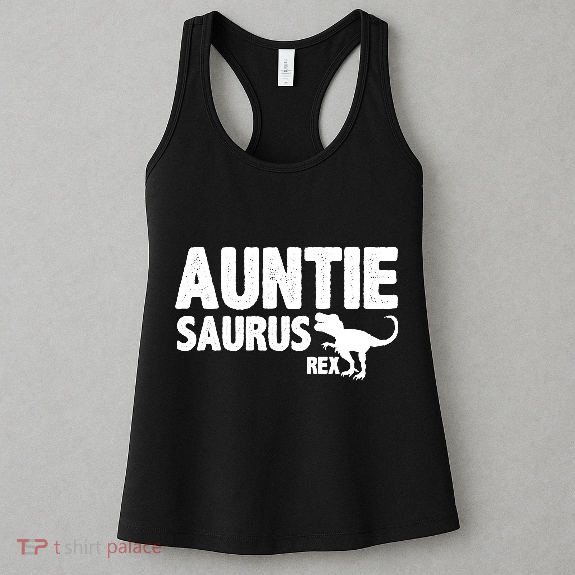 Auntiesaurus Auntie Saurus Rex Women's Tank Top