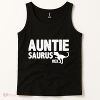 Auntiesaurus Auntie Saurus Rex Tank Top thumb 2