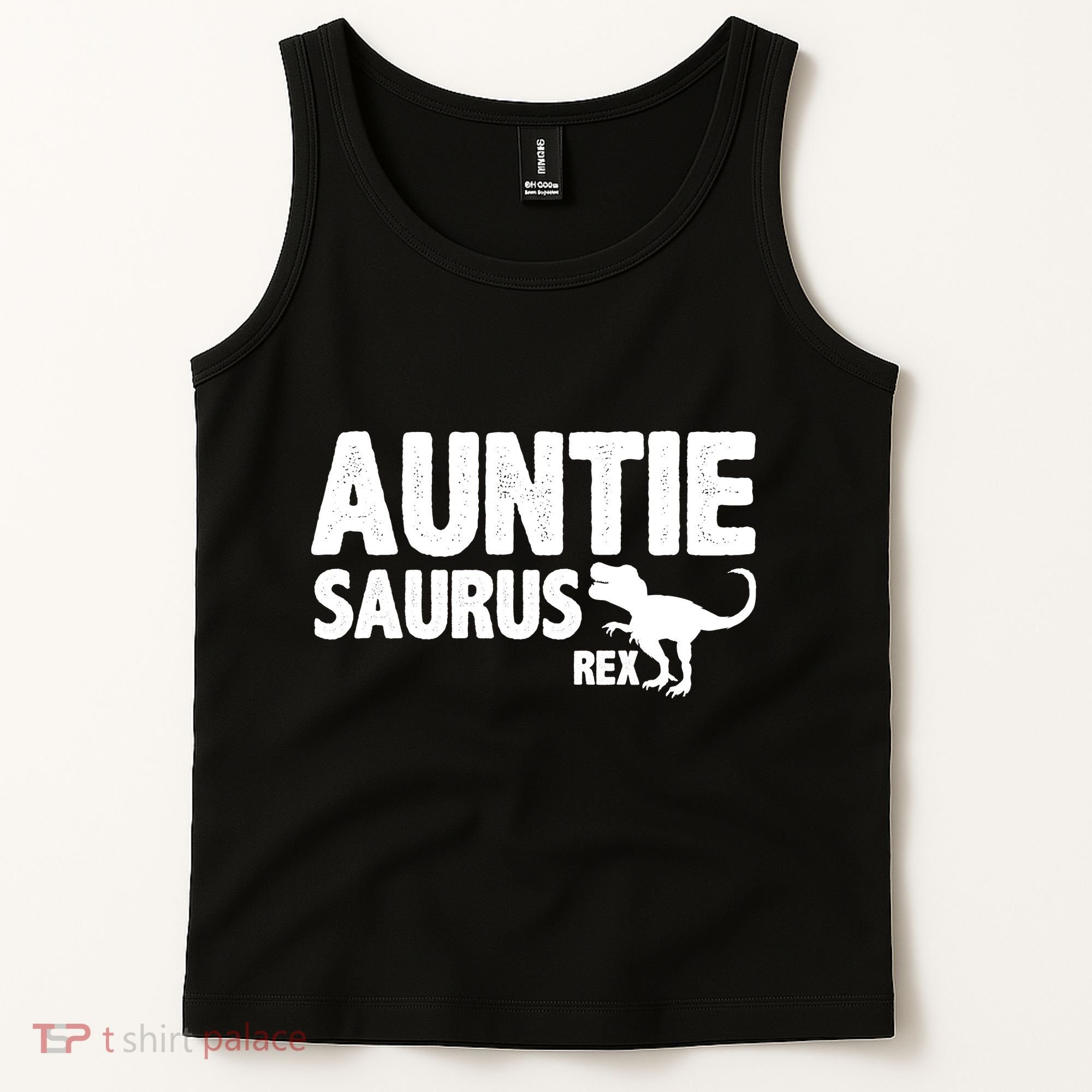 Auntiesaurus Auntie Saurus Rex Tank Top