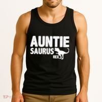 Auntiesaurus Auntie Saurus Rex Tank Top thumb 3
