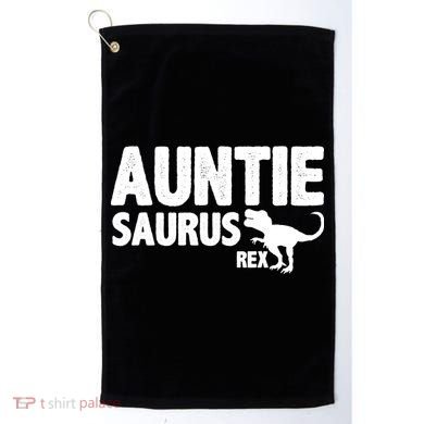 Auntiesaurus Auntie Saurus Rex Golf Towel