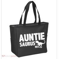 Auntiesaurus Auntie Saurus Rex Tote Bag thumb 2