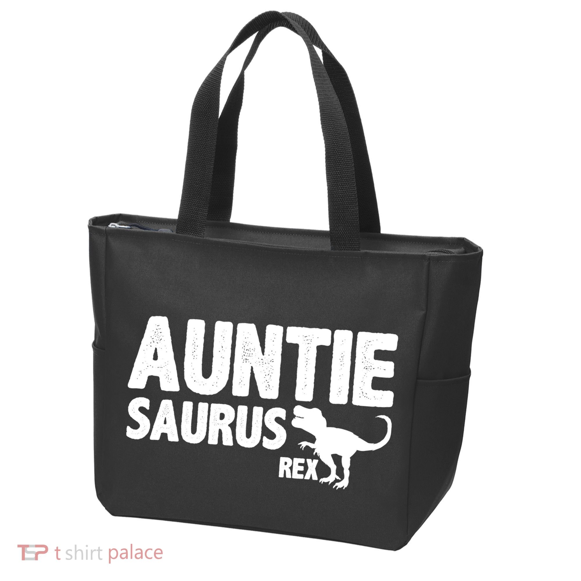 Auntiesaurus Auntie Saurus Rex Tote Bag