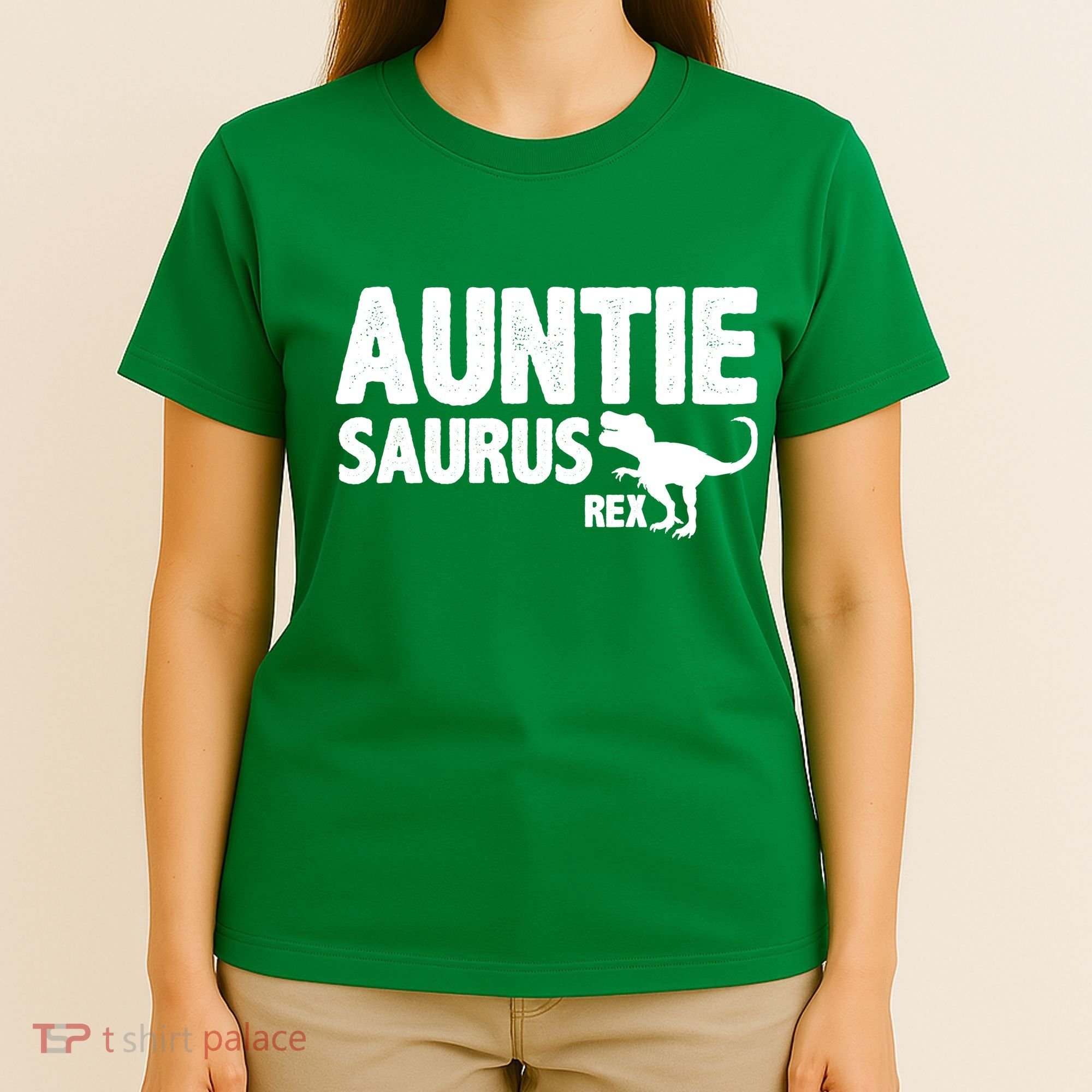 Auntiesaurus Auntie Saurus Rex T-Shirt
