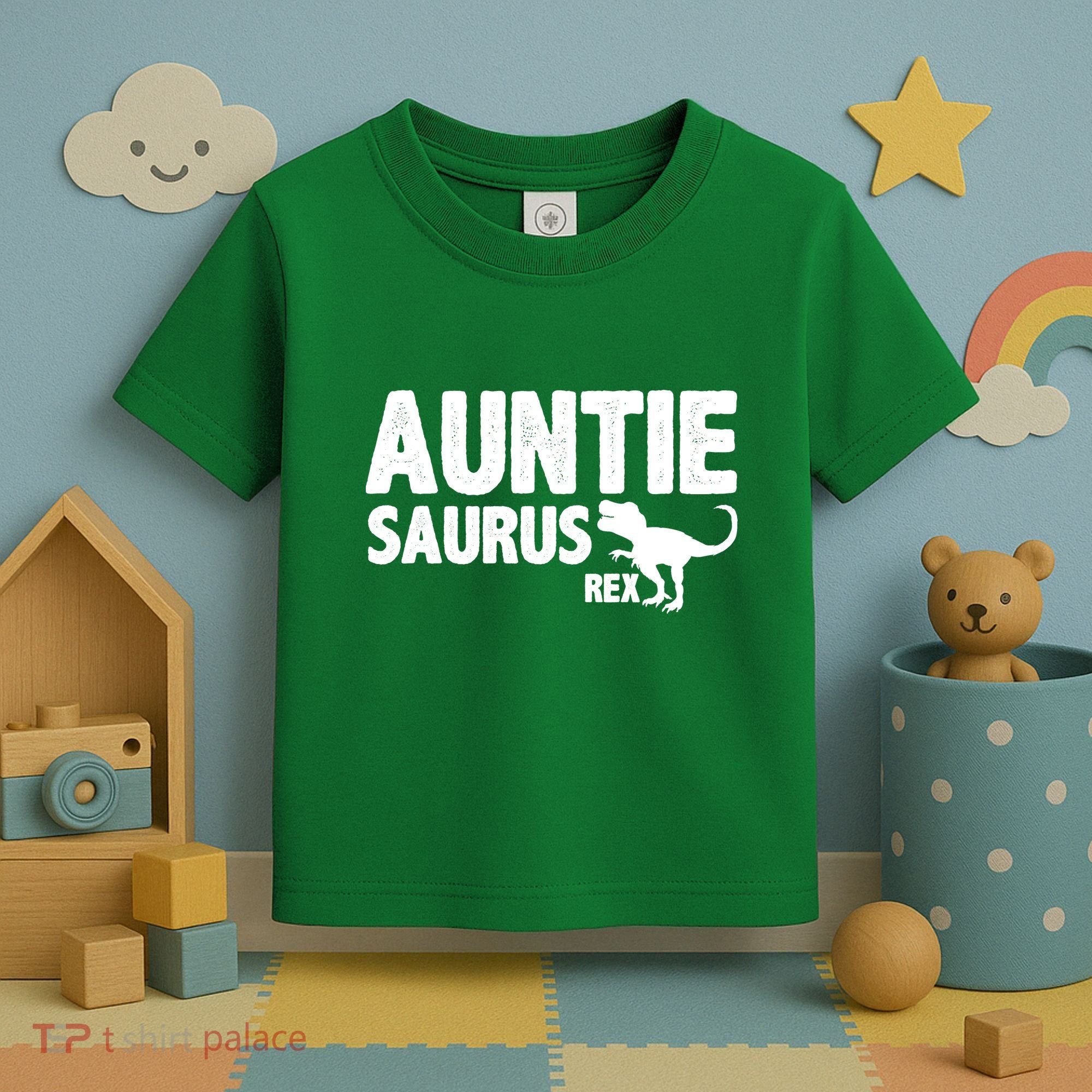 Auntiesaurus Auntie Saurus Rex Toddler T-Shirt