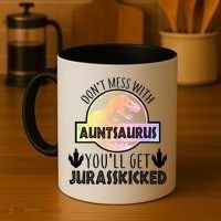 Auntsaurus Jurasskicked Coffee Mug thumb 4