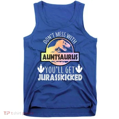 Auntsaurus Jurasskicked Tank Top