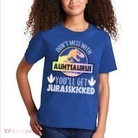 Auntsaurus Jurasskicked Kids T-Shirt thumb 2