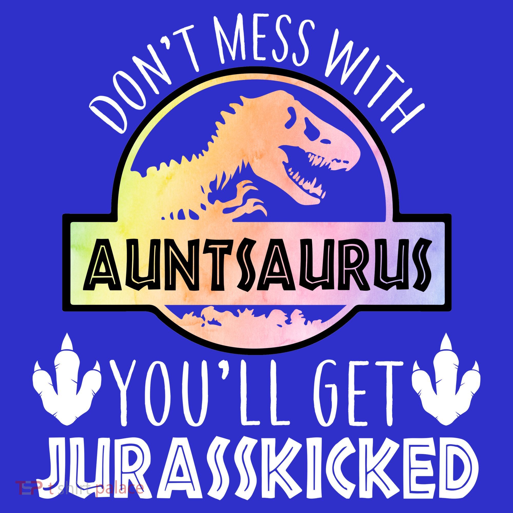 Auntsaurus Jurasskicked Tote Bag