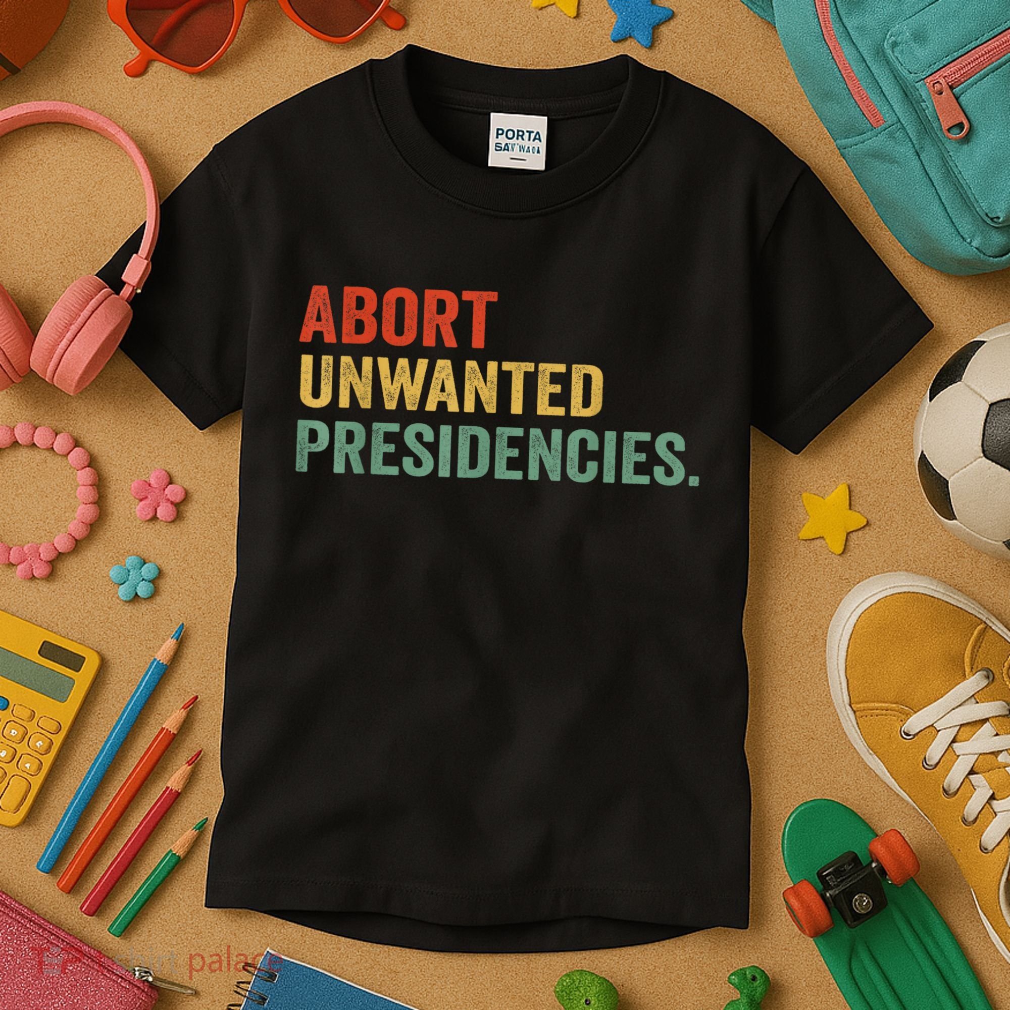 Abort Unwanted Presidencies Kids T-Shirt