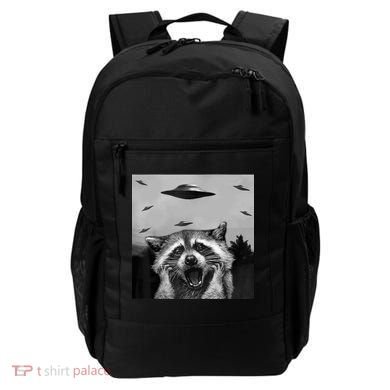 Alien Ufo Raccoon Backpack