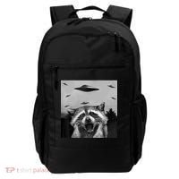 Alien Ufo Raccoon Backpack thumb 0