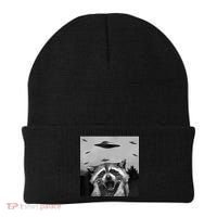Alien Ufo Raccoon Beanie thumb 0