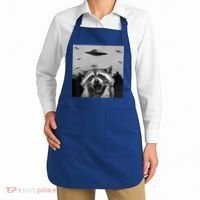 Alien Ufo Raccoon Apron thumb 2