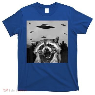 Alien Ufo Raccoon T-Shirt